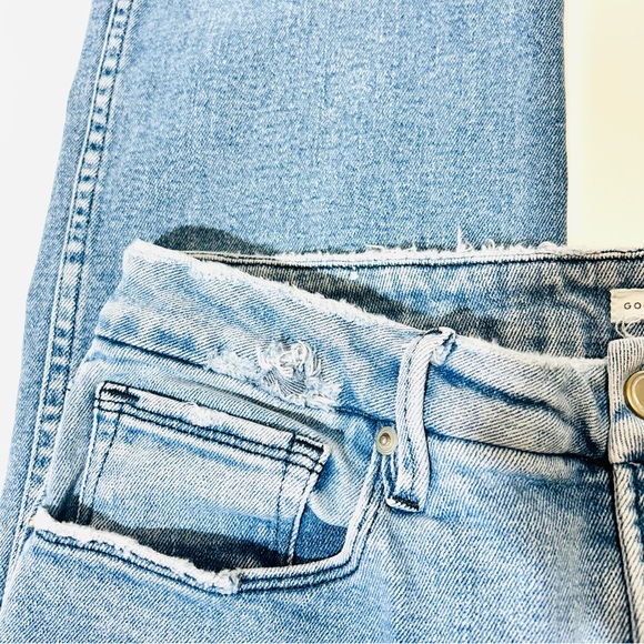 Good American jeans Straight Leg jeans medium wash high rise women size 14 - Picture 6 of 12